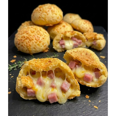 Chipa Rellena de Jamón y Queso